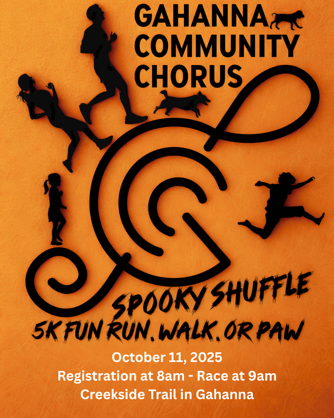 Spooky shuffle 5K promo